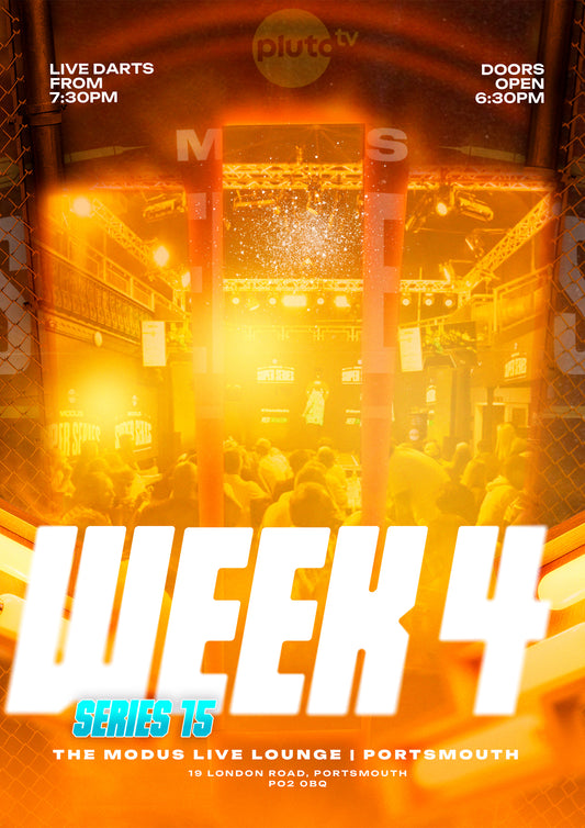 MODUS SUPER SERIES, SERIES 15 WEEK 4: 29th August 2026