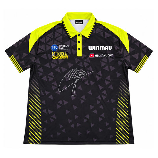 Michael van Gerwen Signed Replica Shirt
