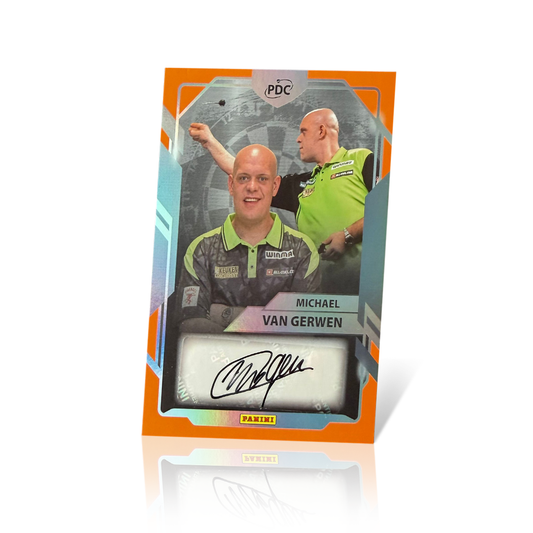 Michael van Gerwen WC26 Promo Autographed Trading Card