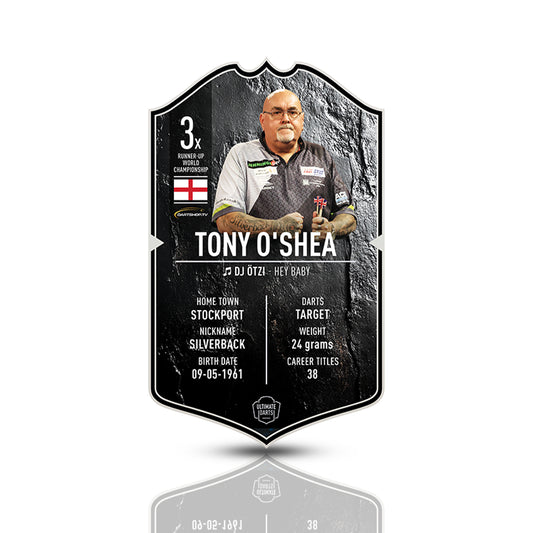 Tony O'Shea Signed Ultimate Card