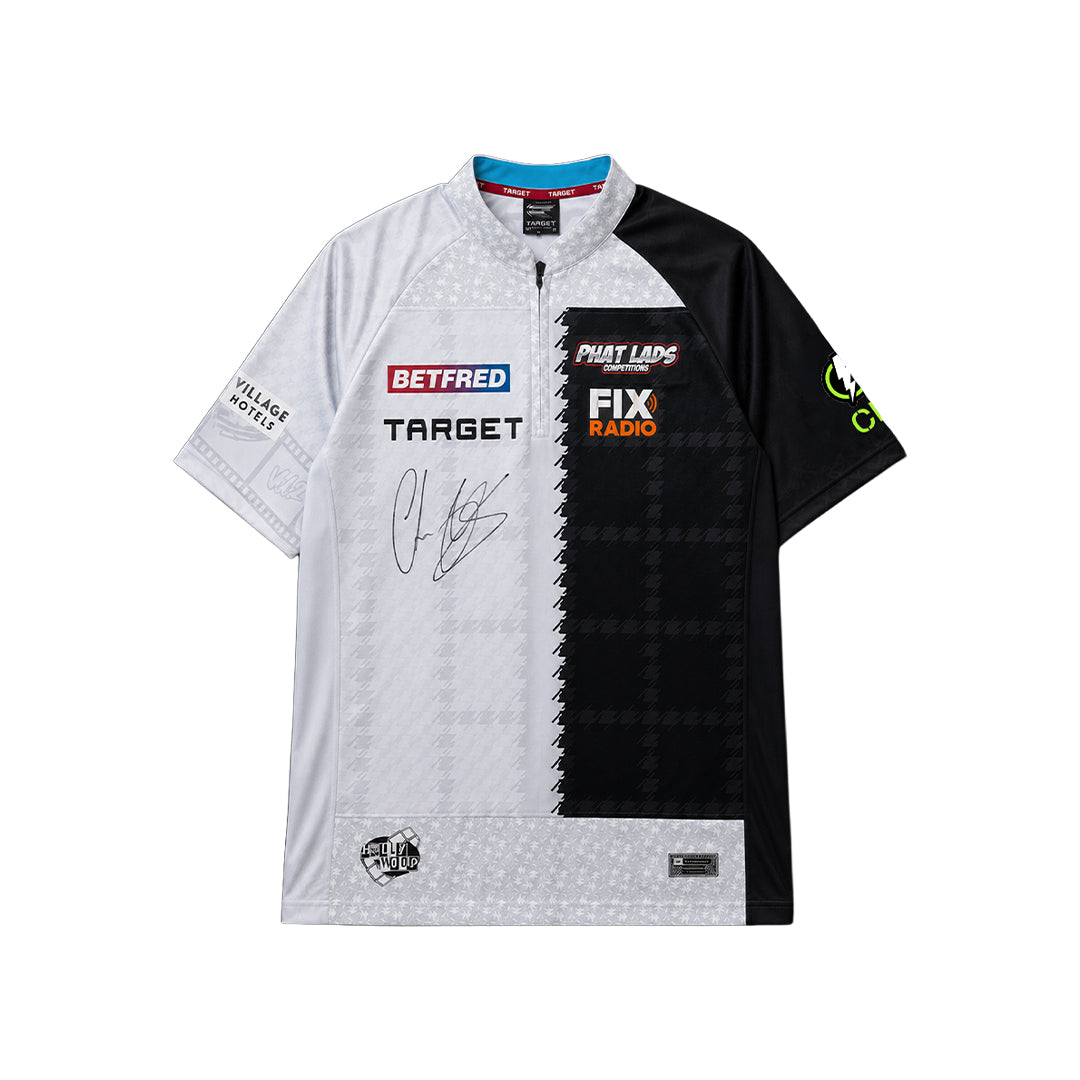Chris Dobey WMP26 First Round Signed Match Worn Shirt
