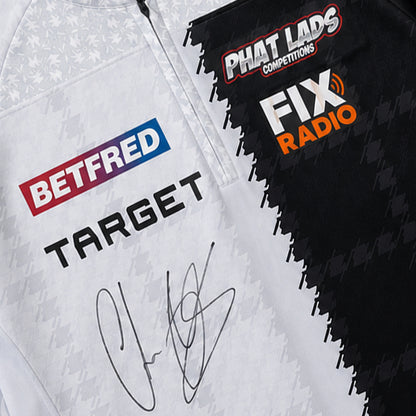 Chris Dobey WMP26 First Round Signed Match Worn Shirt