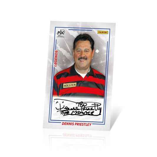 Dennis Priestley Autographed Trading Card