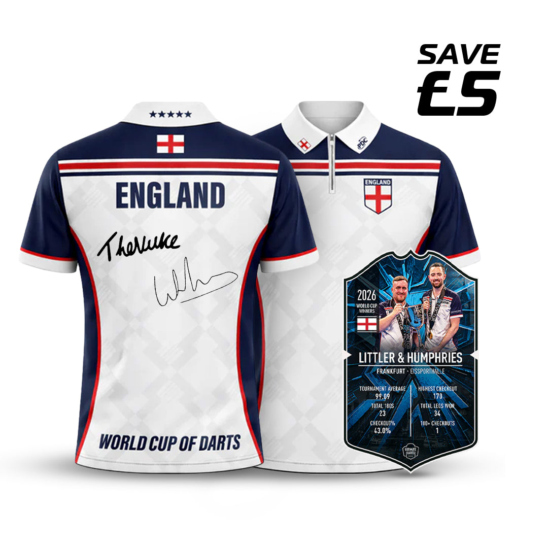 England World Champions Signed Bundle