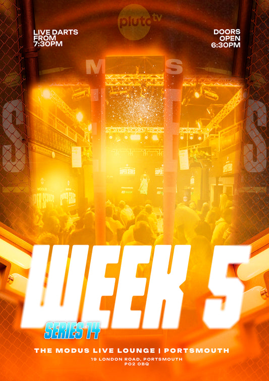MODUS SUPER SERIES, SERIES 14 WEEK 5: 30th May 2026