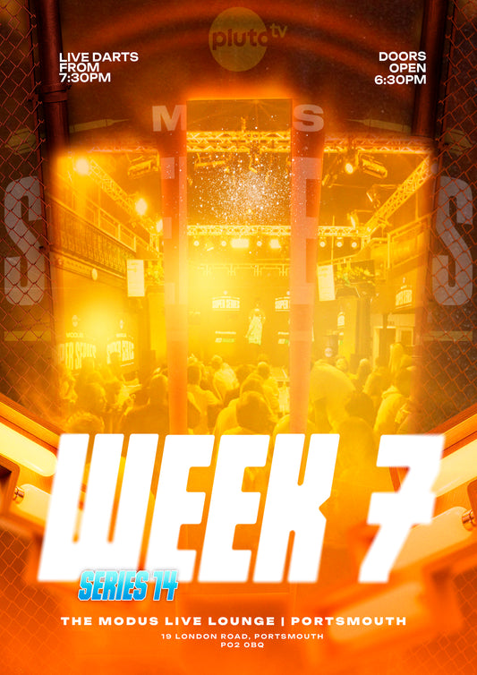 MODUS SUPER SERIES, SERIES 14 WEEK 7: 13th June 2026