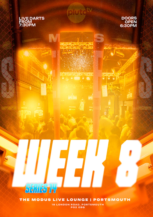 MODUS SUPER SERIES, SERIES 14 WEEK 8: 20th June 2026