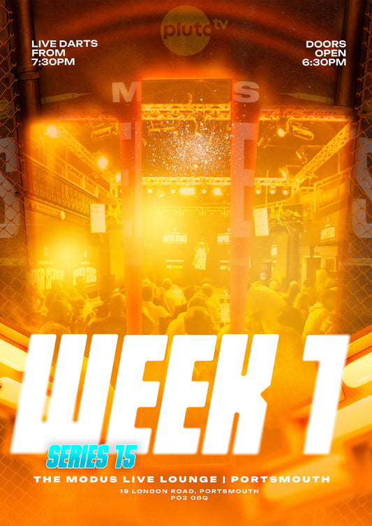 MODUS SUPER SERIES, SERIES 15 WEEK 1: 8th August 2026