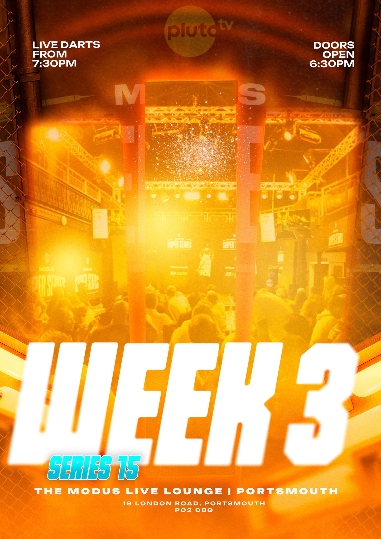 MODUS SUPER SERIES, SERIES 15 WEEK 3: 22nd August 2026