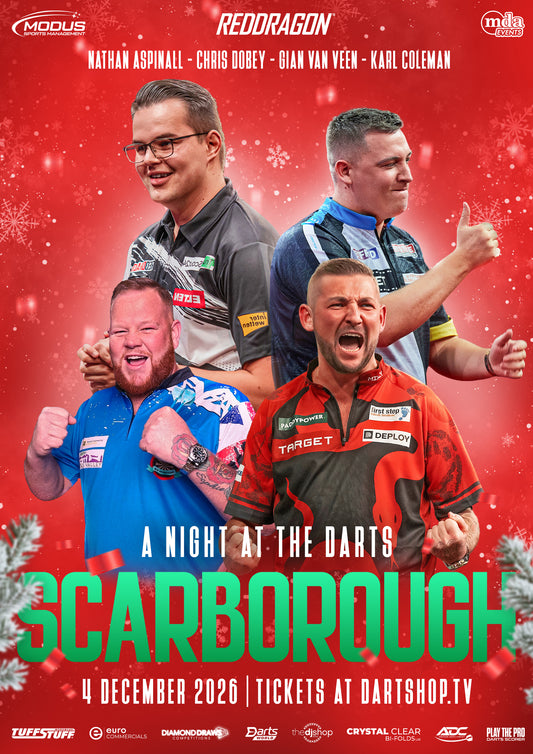 Sun Club A Night at the Darts Scarborough - 4th December 2026