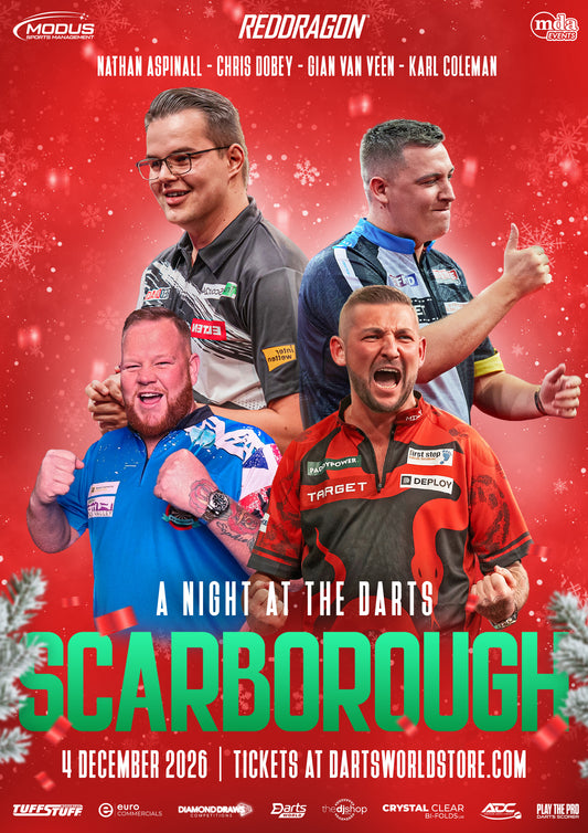 Sun Club A Night at the Darts Scarborough - 4th December 2026