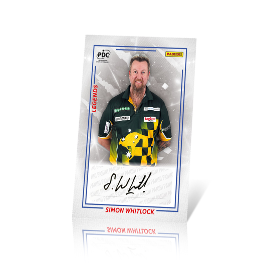Simon Whitlock Autographed Trading Card