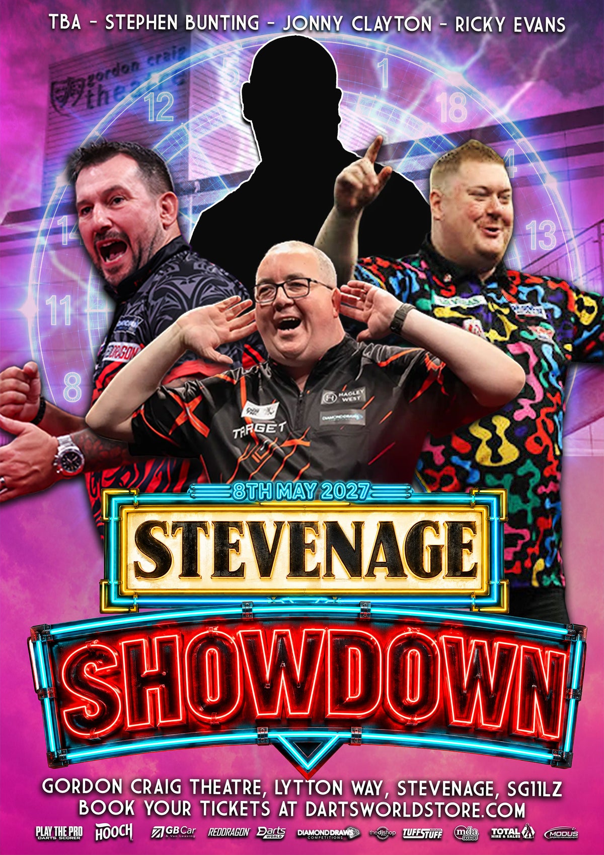 Sun Club, Stevenage Showdown - 8th May 2027 - Two Tickets