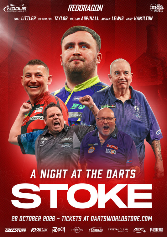 A Night at the Darts Stoke - 28th October 2026