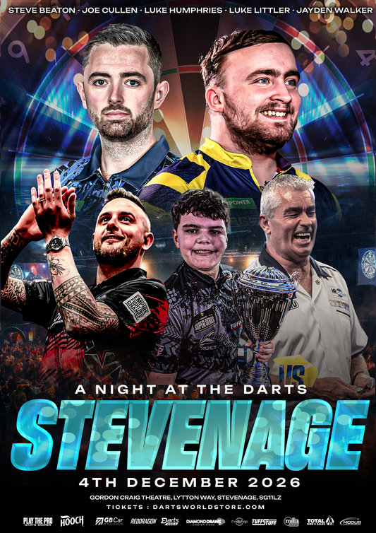 A Night at the Darts Stevenage - 4th December 2026