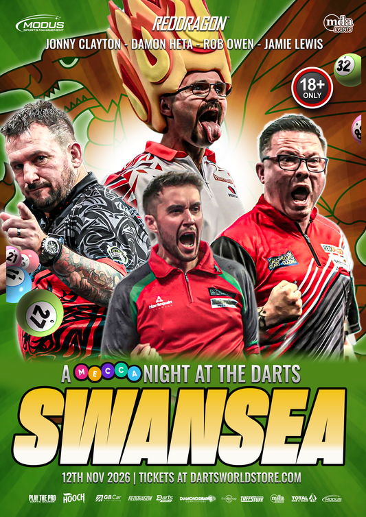 A Mecca Night at the Darts Swansea - 12th November 2026