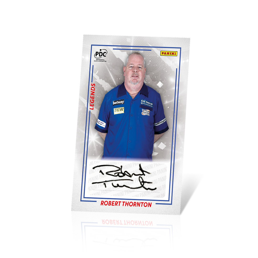 Robert Thornton Autographed Trading Cardi