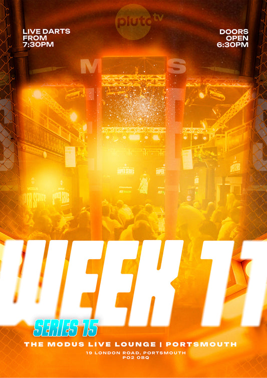 MODUS SUPER SERIES, SERIES 15 WEEK 11: 17th October 2026