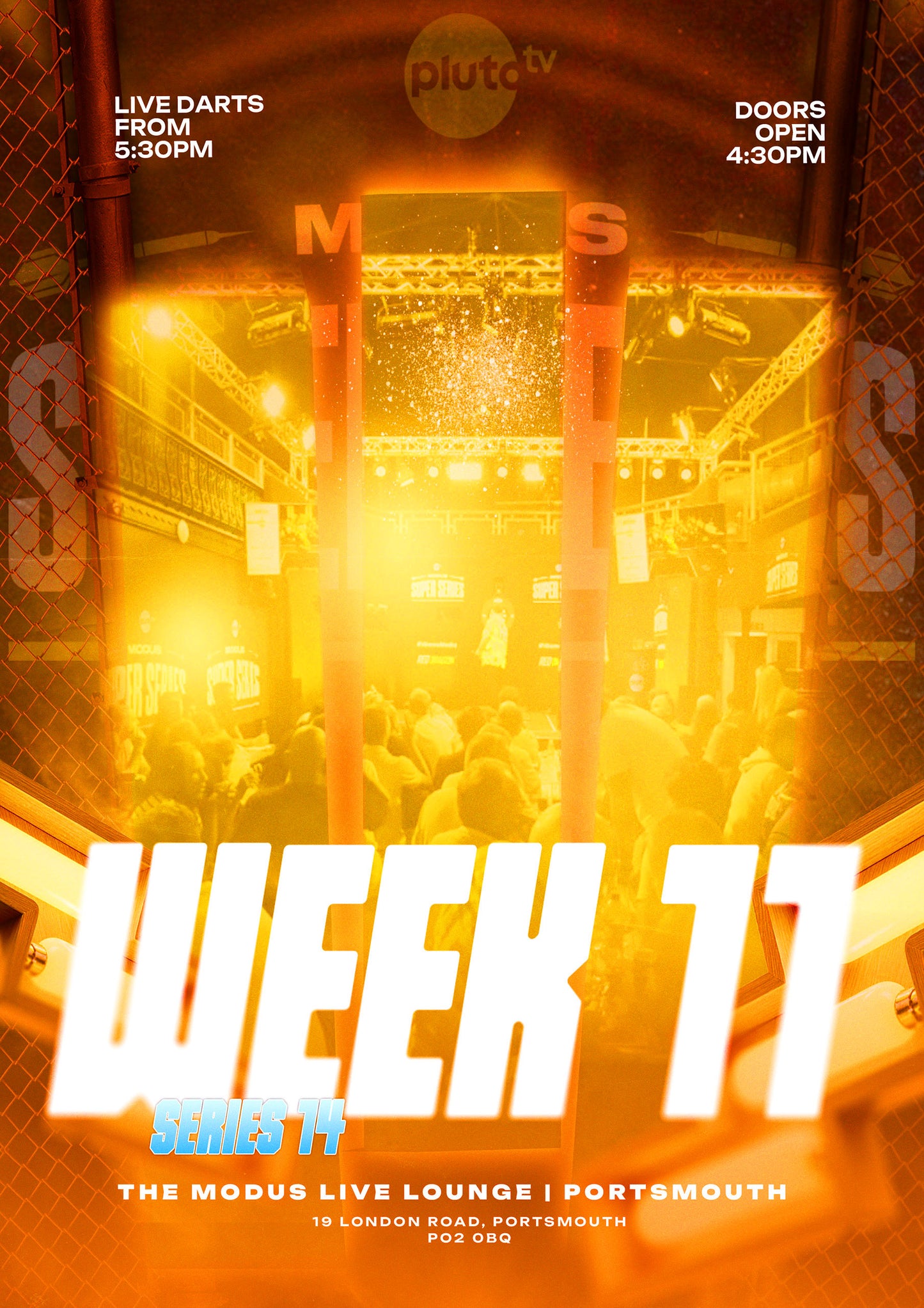 MODUS SUPER SERIES, SERIES 14 WEEK 11: 11th July 2026