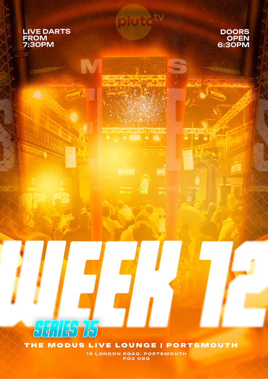 MODUS SUPER SERIES, SERIES 15 WEEK 12: 24th October 2026