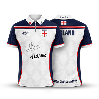 England World Cup of Darts Signed Shirt