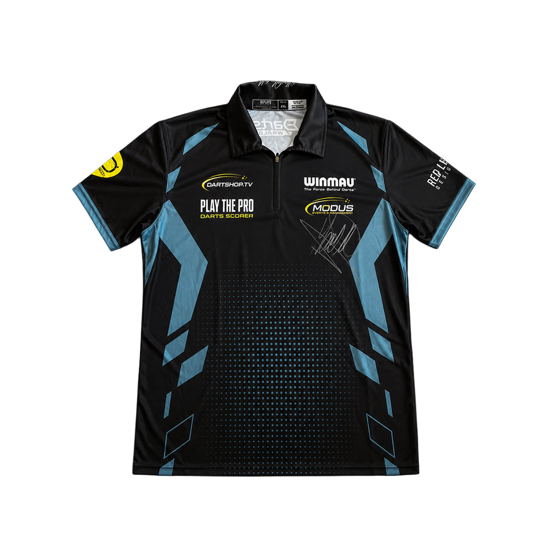 Mark Webster Signed Replica Shirt Black