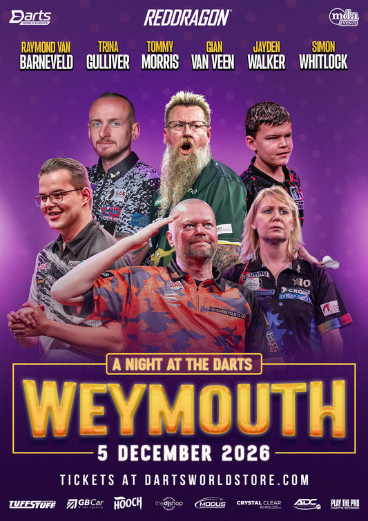 A Night at the Darts Weymouth - 5th December 2026