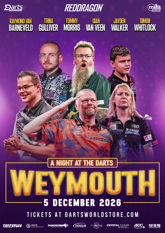 A Night at the Darts Weymouth - 5th December 2026