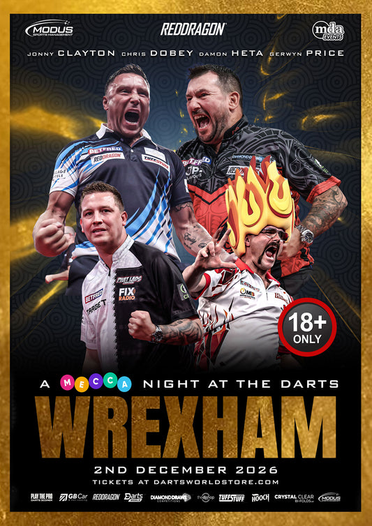 A Night at the Darts Wrexham - 2nd December 2026