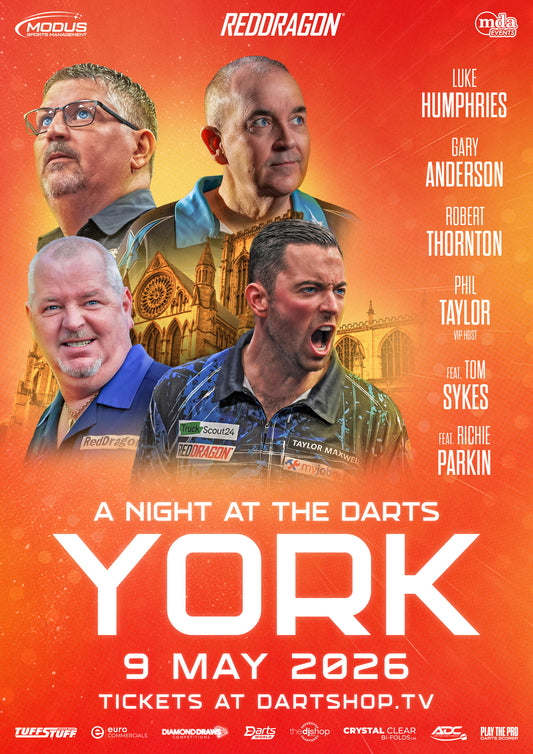 A Night at the Darts York - 9th May 2026