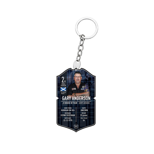 Gary Anderson Ultimate Darts Keychain