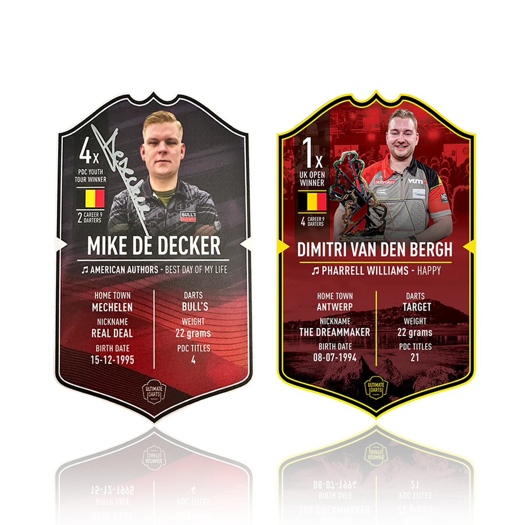 Team Belguim World Cup of Darts Ultimate Cards