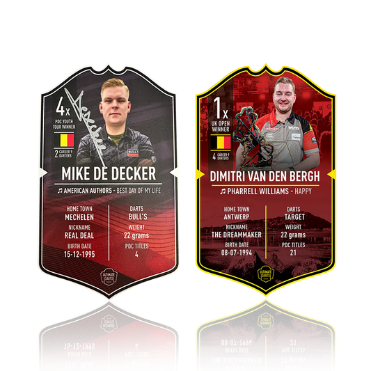 Team Belguim World Cup of Darts Ultimate Cards