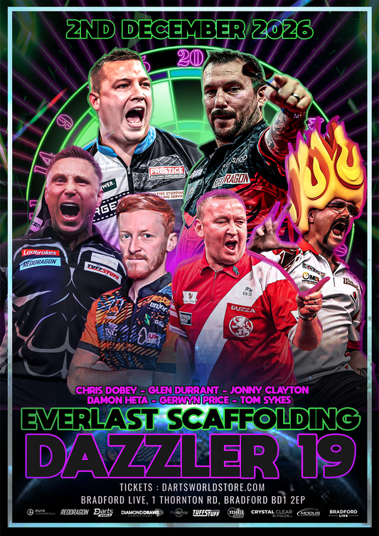 A Night at the Darts Leeds Dazzler 19 - 2nd December 2026