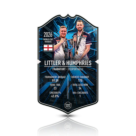 Pre Order: England Champions 2026 Ultimate Darts Card