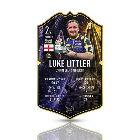 Luke Littler Signed Ultimate Card