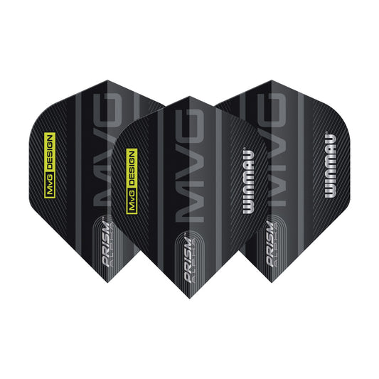 Winmau Prism MVG Green Logo Dart Flights