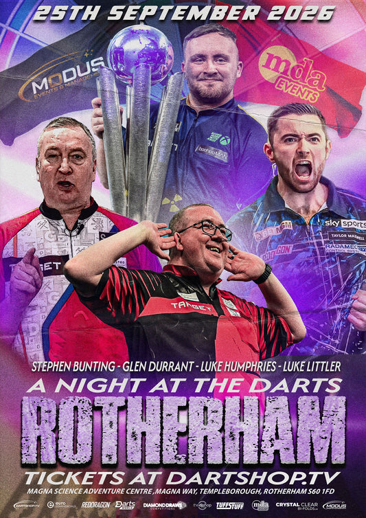 A Night at the Darts Rotherham - 25th September 2026
