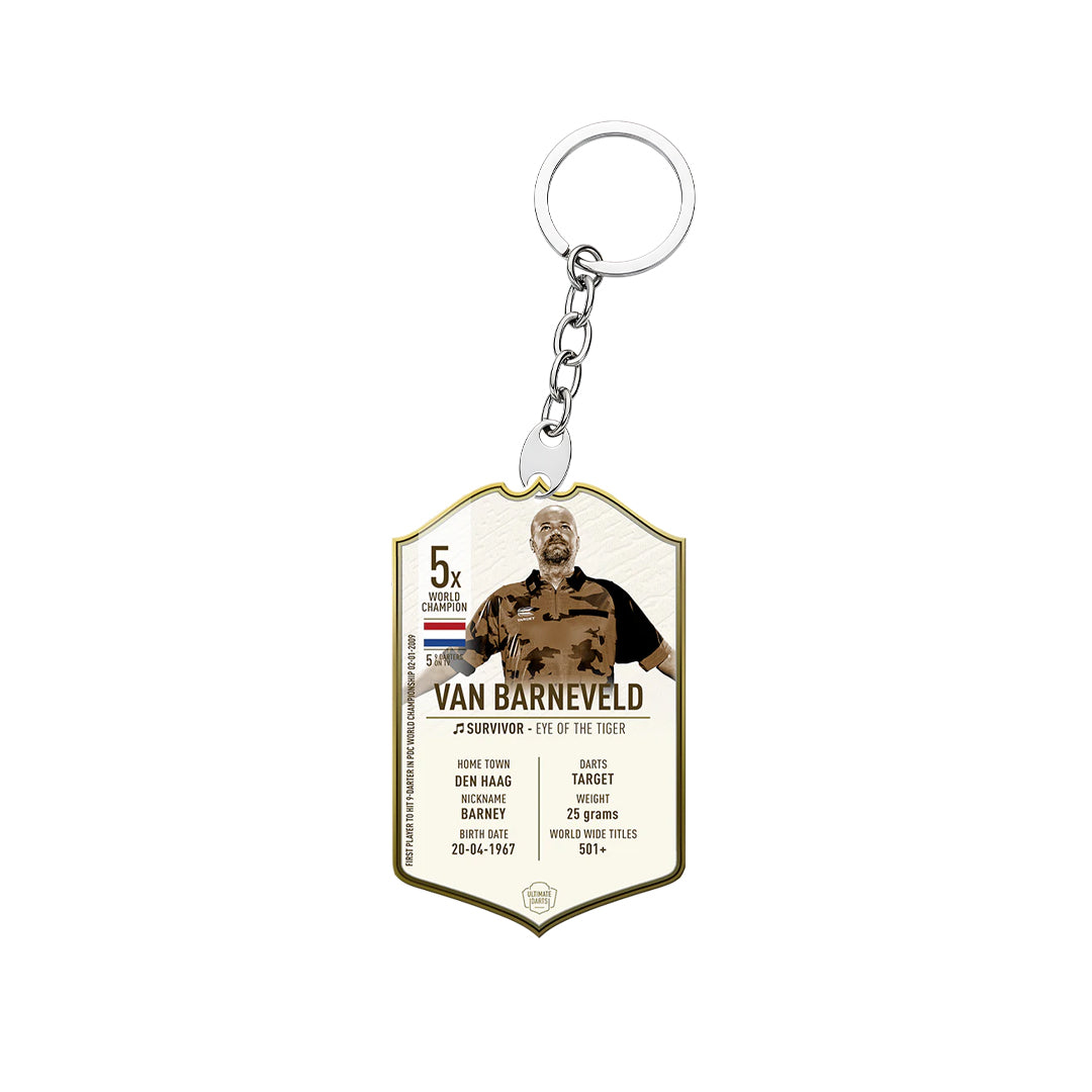 Raymond van Barneveld Immortal Ultimate Darts Keychain