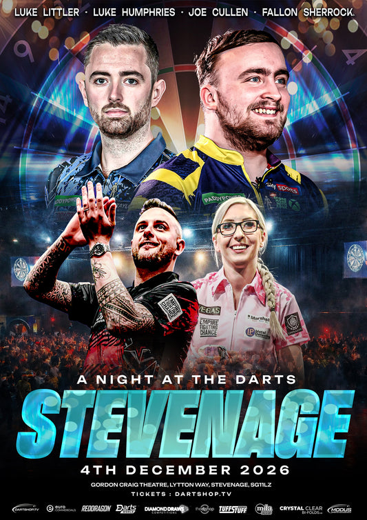 Sun Club A Night at the Darts Stevenage - 4th December 2026