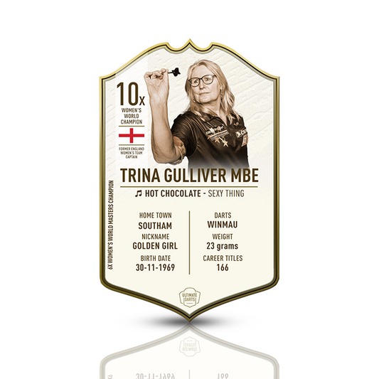Trina Gulliver Signed Ultimate Icon Card
