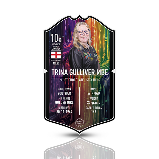 Trina Gulliver Signed Ultimate Card