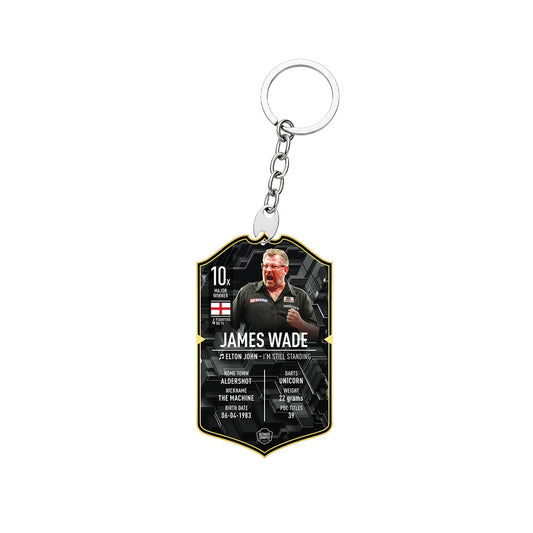 James Wade Ultimate Darts Keychain