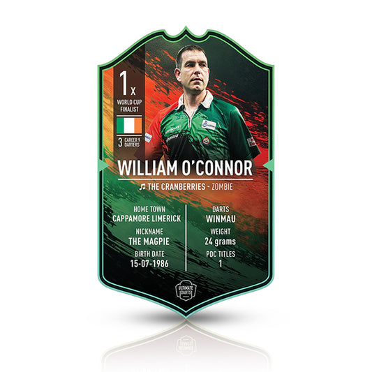 William O'Connor Signed Ultimate Card
